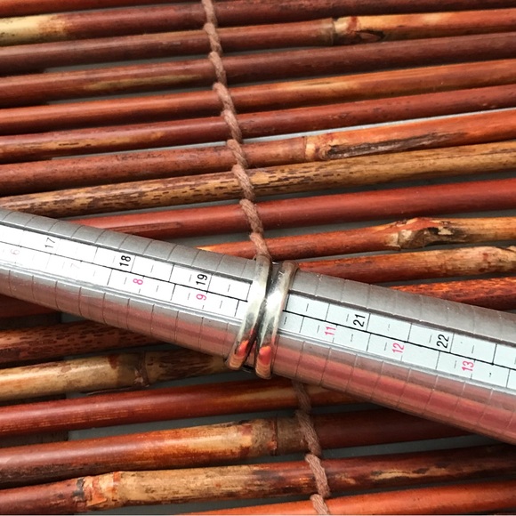 Silpada Sterling Silver Floral Leaf Vine Rectangular Ring Size 10 - Picture 8 of 8